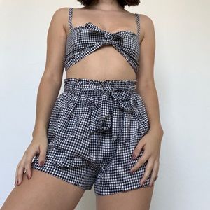 New Forever 21 plaid set